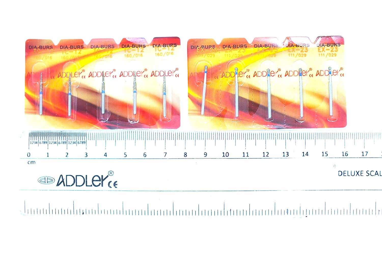 ADDLER TC12 & EX23 HIGH SPEED FG AIR ROTOR DIA BURS.