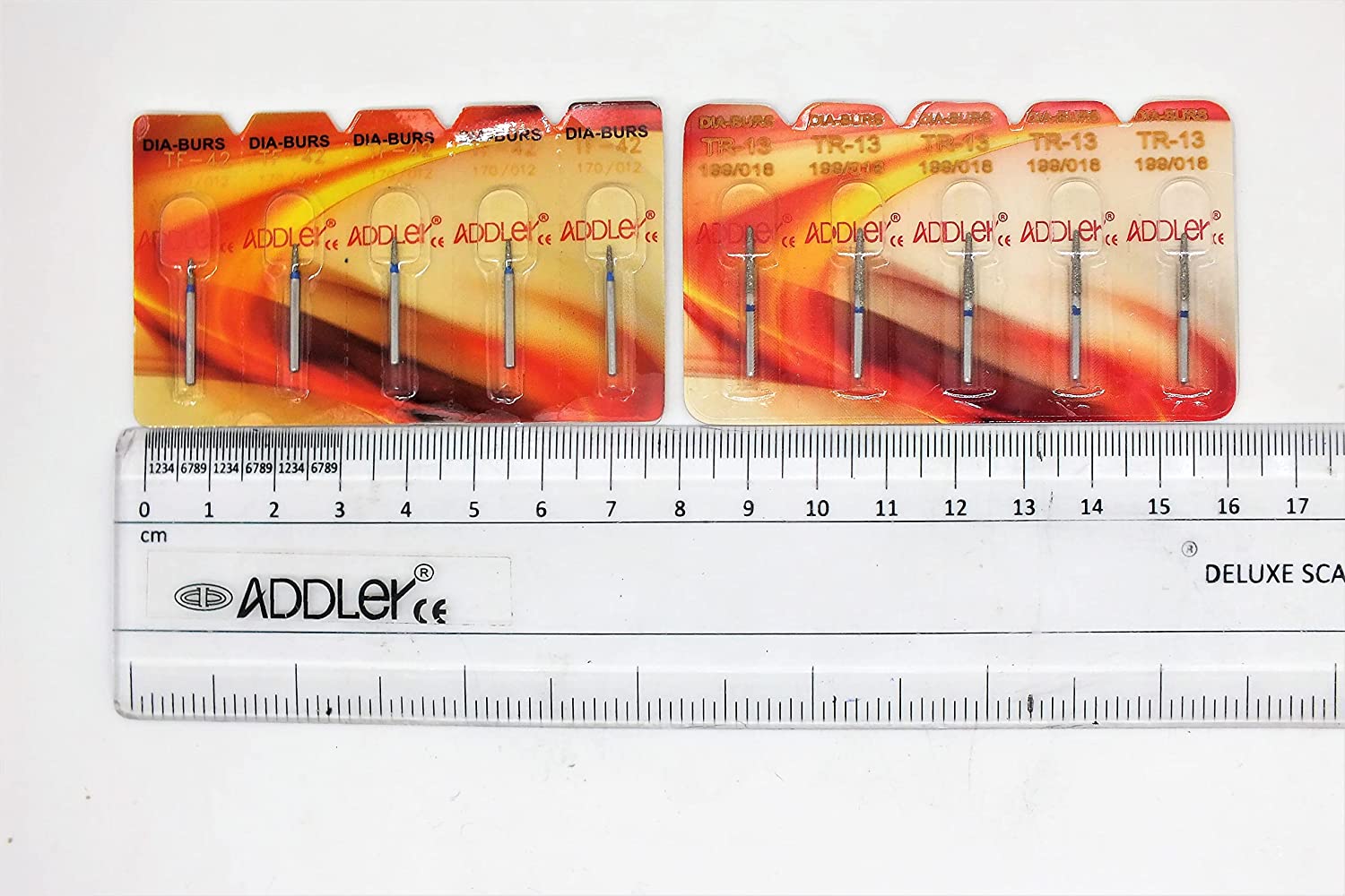 ADDLER DENTAL TF42 & TR13 Air Rotor High Speed Dia Burs.