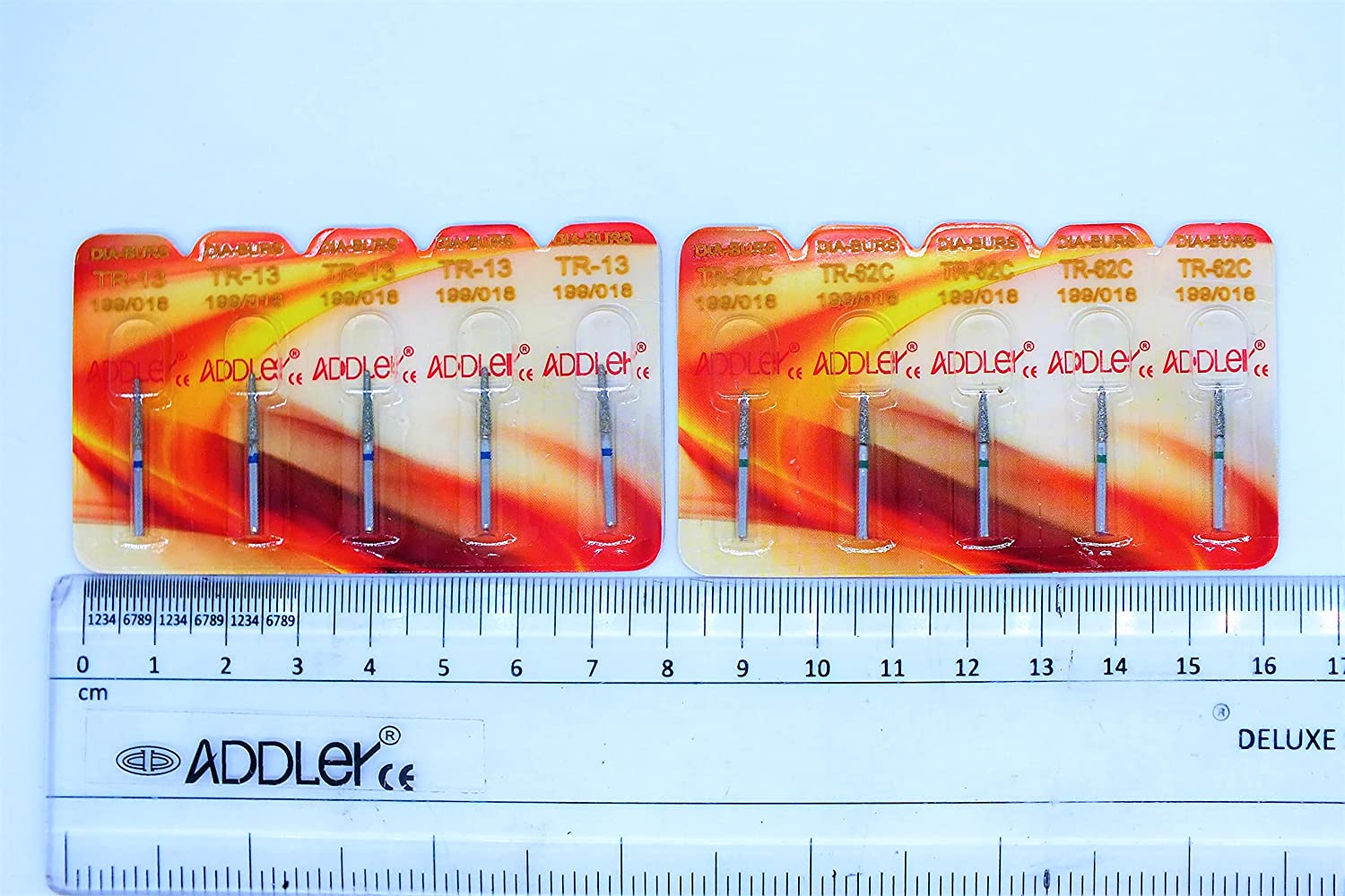 ADDLER FG TR13 & TR62C Air Rotor High Speed Dia Burs.
