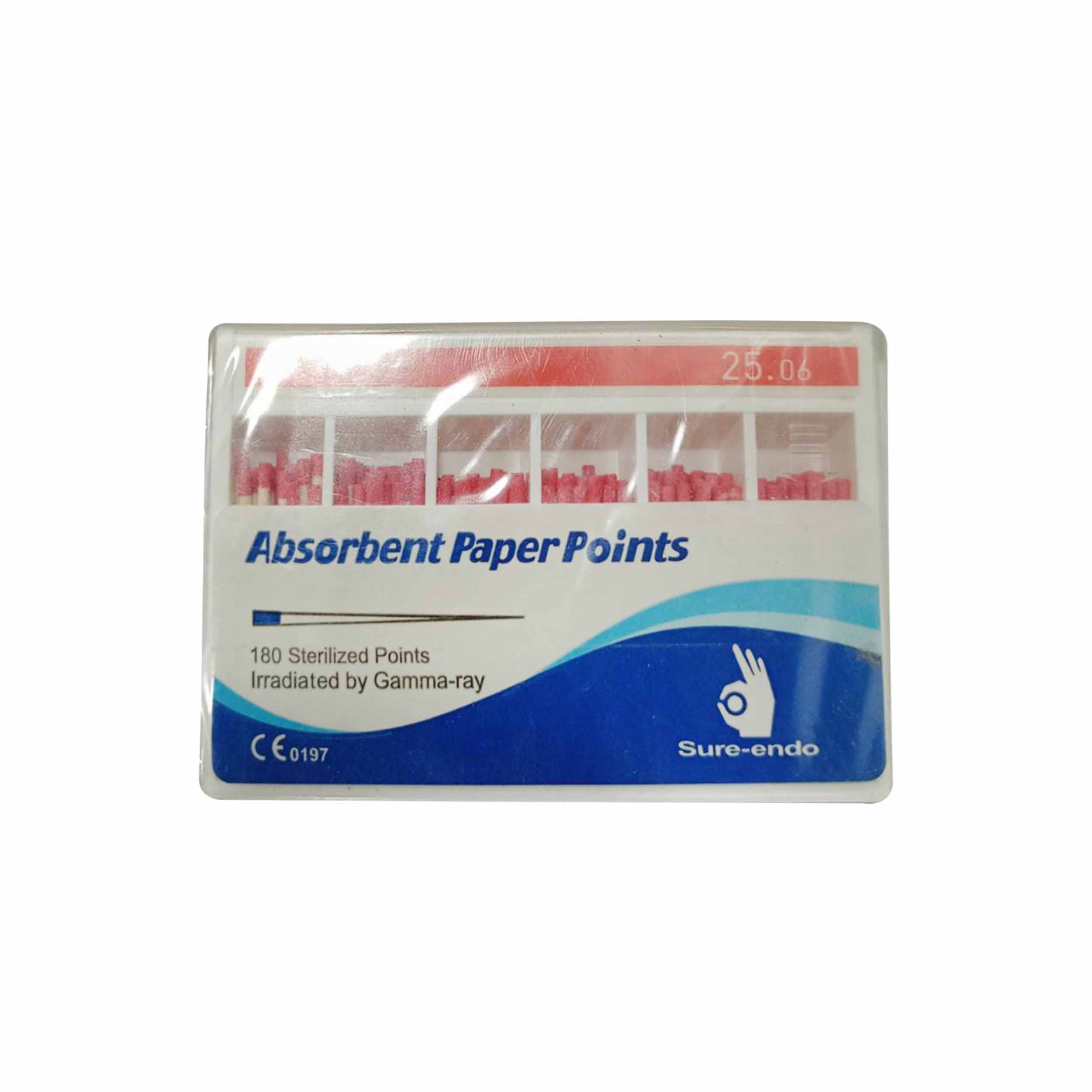 Sure Endo Absorbent Paper Points 6% 25