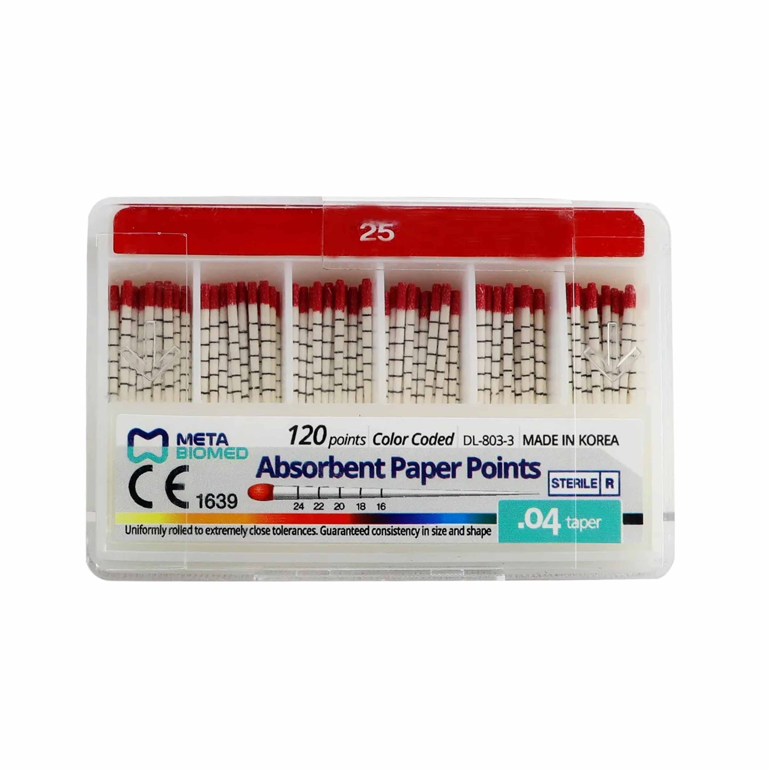 Meta Biomed Absorbent Point 25 4%