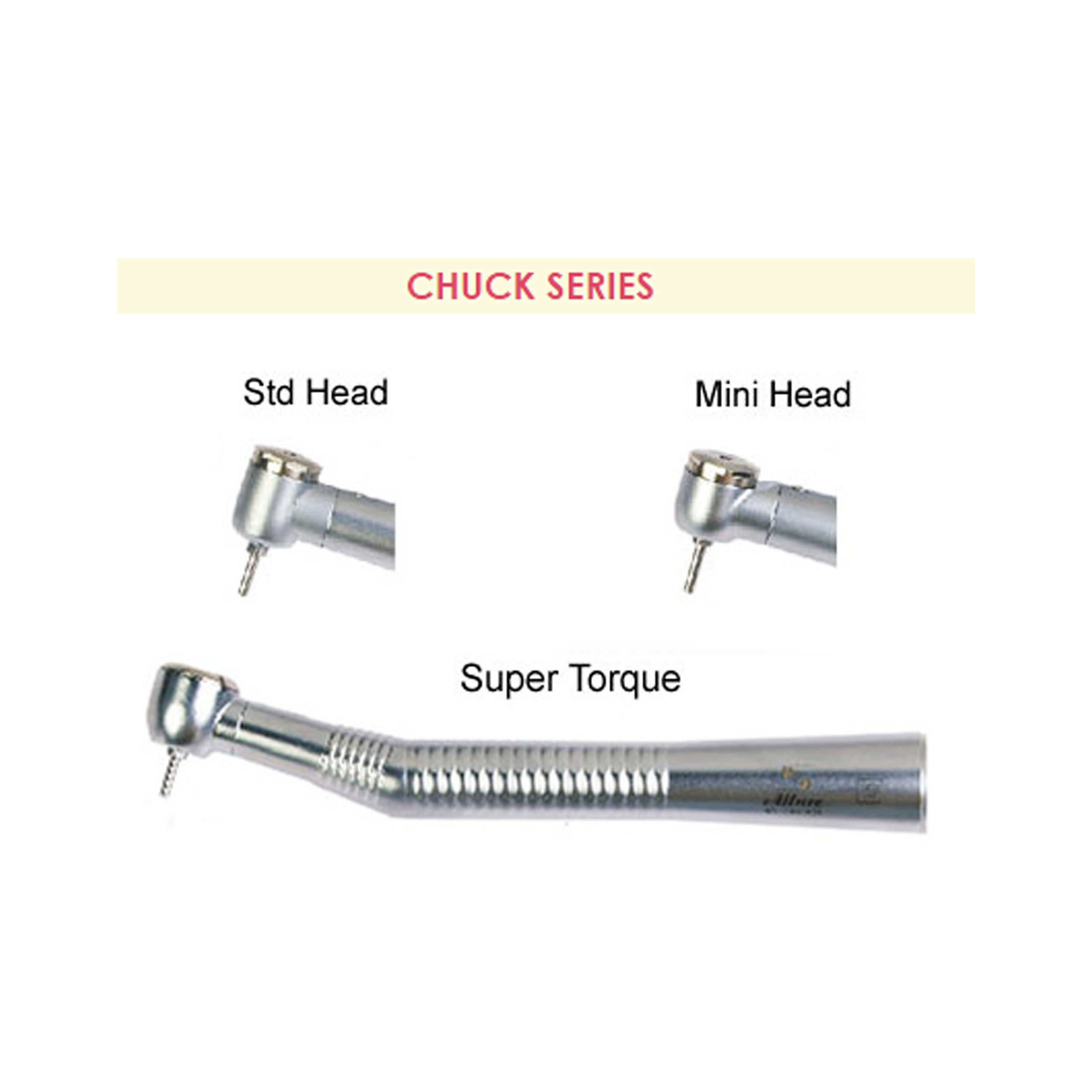 Prime Dental Allure Hand Piece - Standard Head Chuck Type
