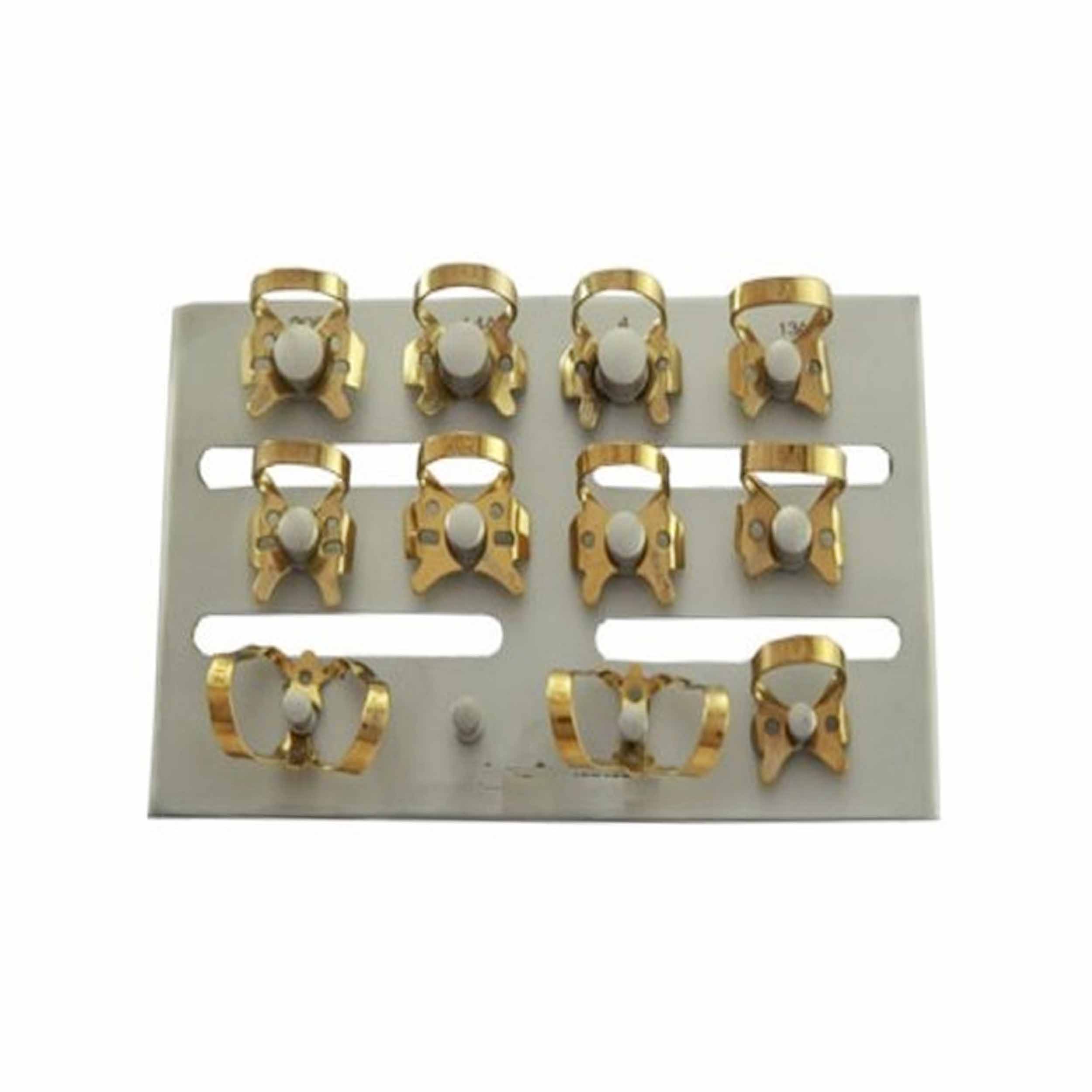 GDC Dental Dam Kit # Adult With Gold Clamps