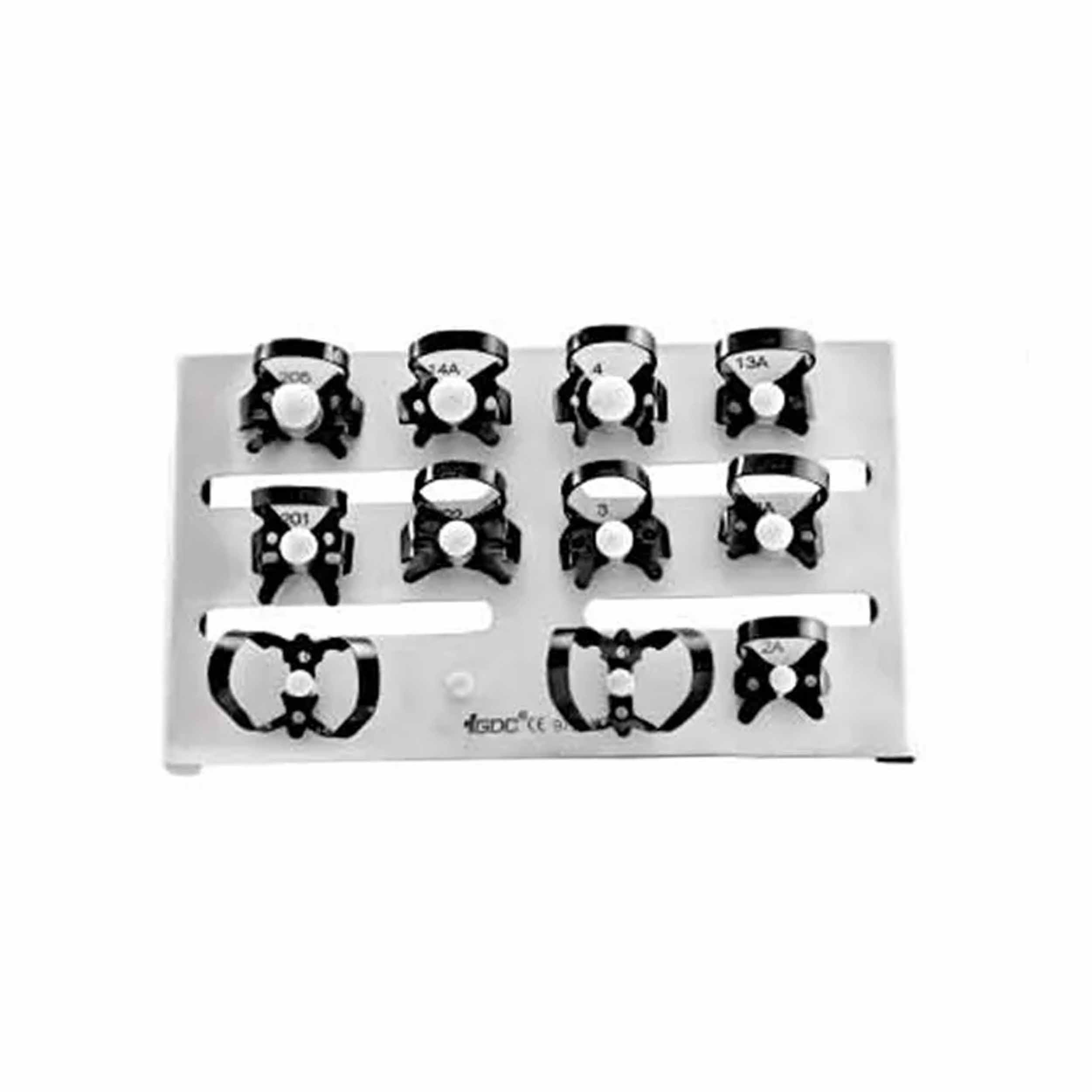 GDC GDC Dental Dam Kit # Adult With Black Plasma Clamps