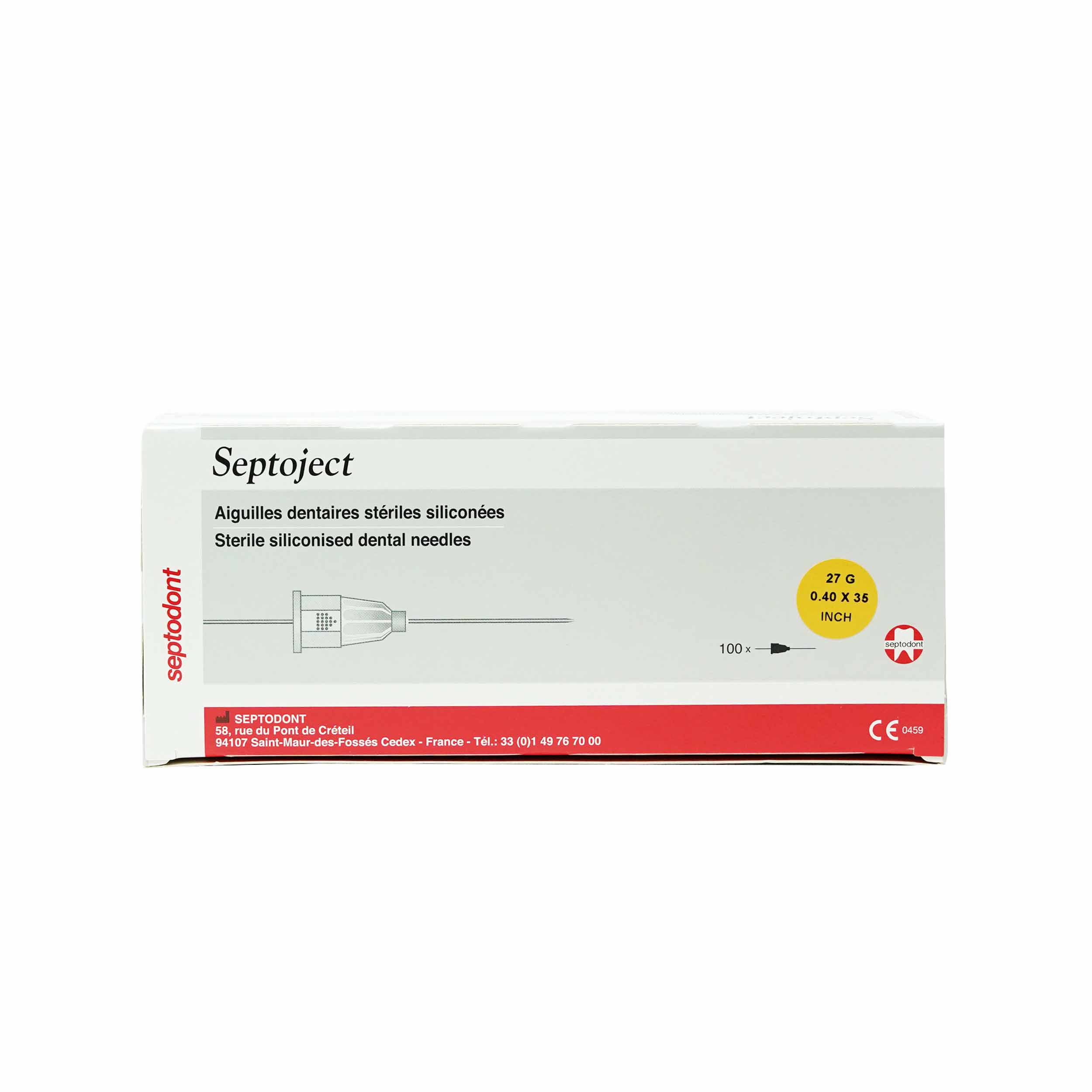 Septodont Septoject 27g/25mm