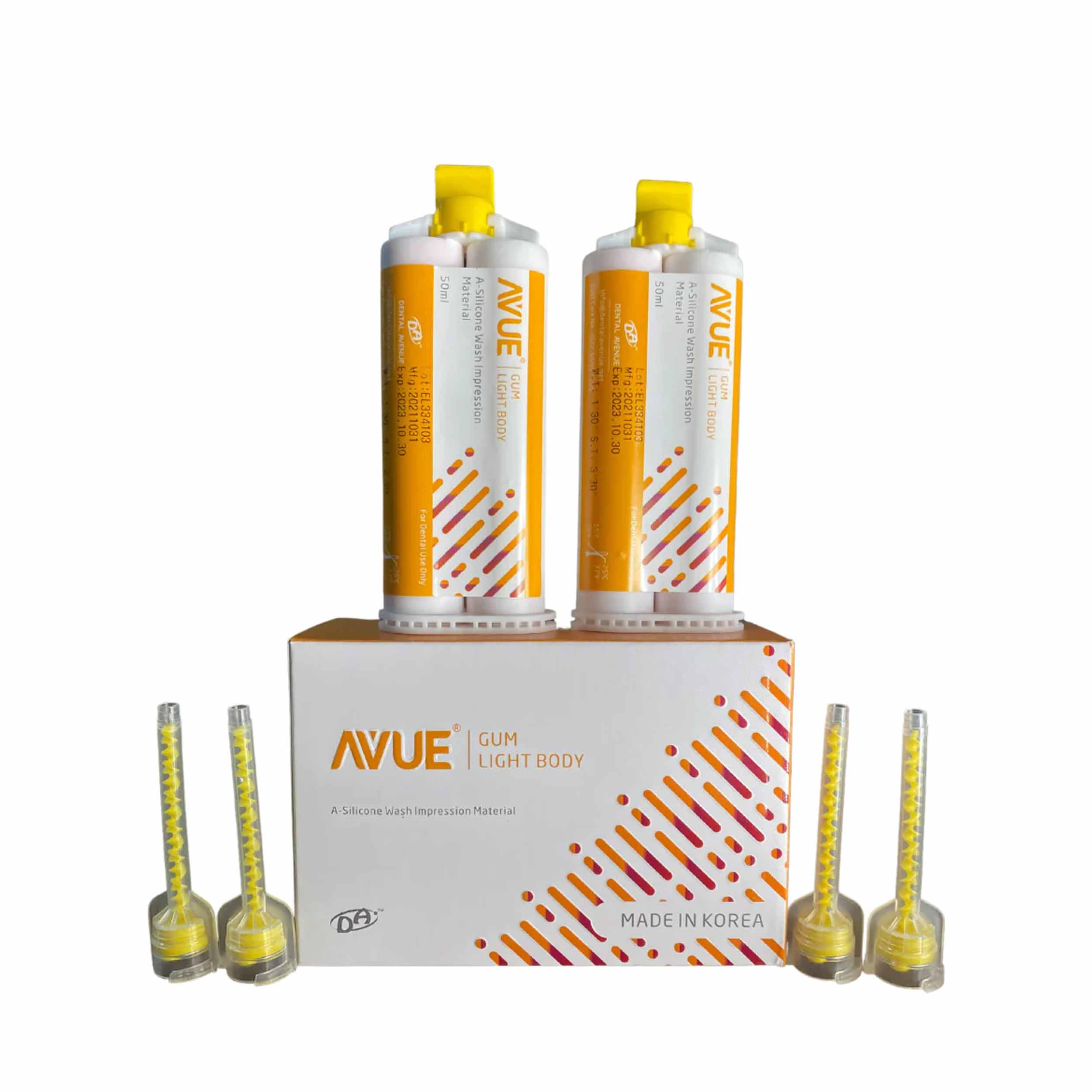 AvueGum Putty/Light Body - Addition Silicone Impression Material Light Body