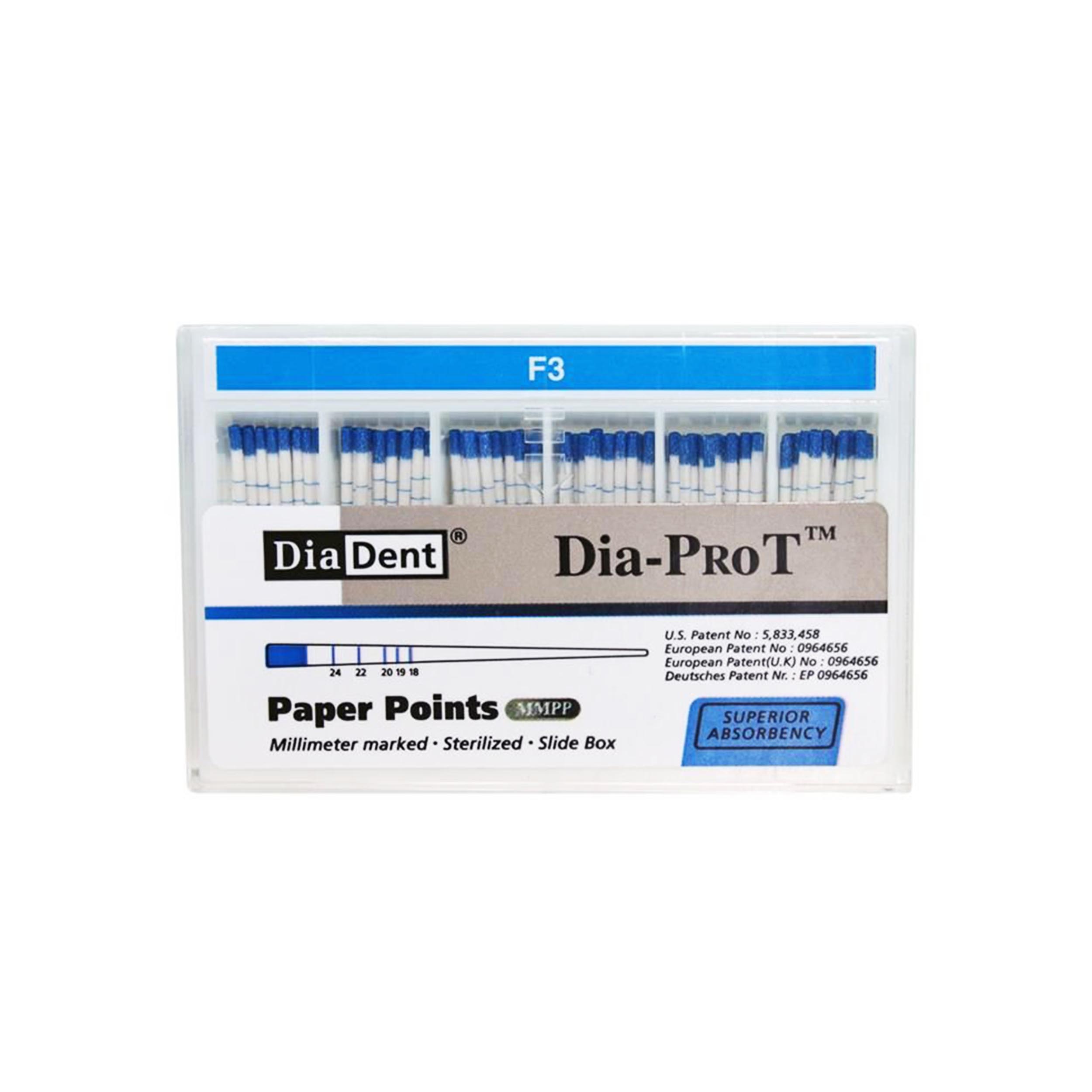 Diadent Paper Point Protaper #F3