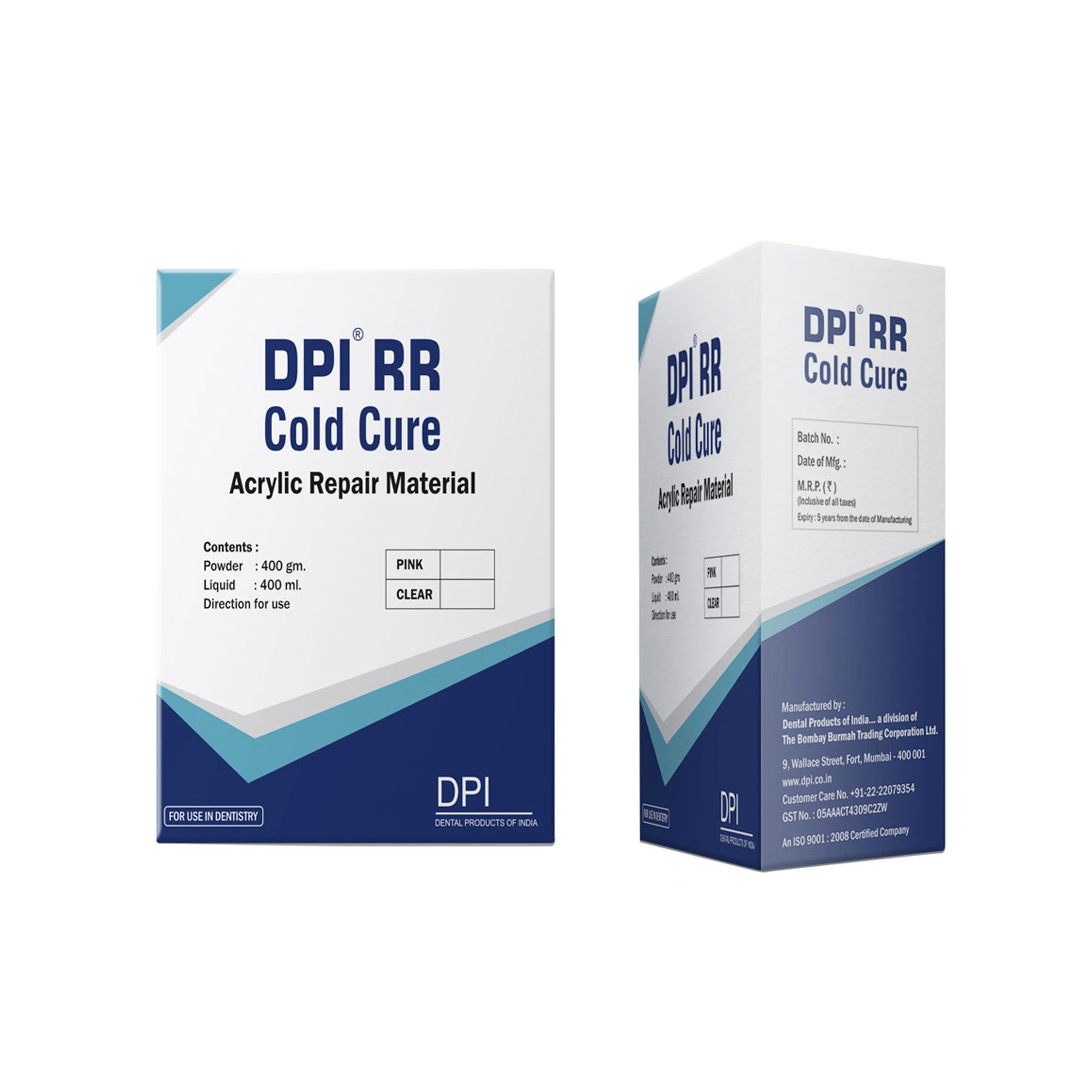 DPI RR Cold Cure (P-400g/L-400ml) Pink