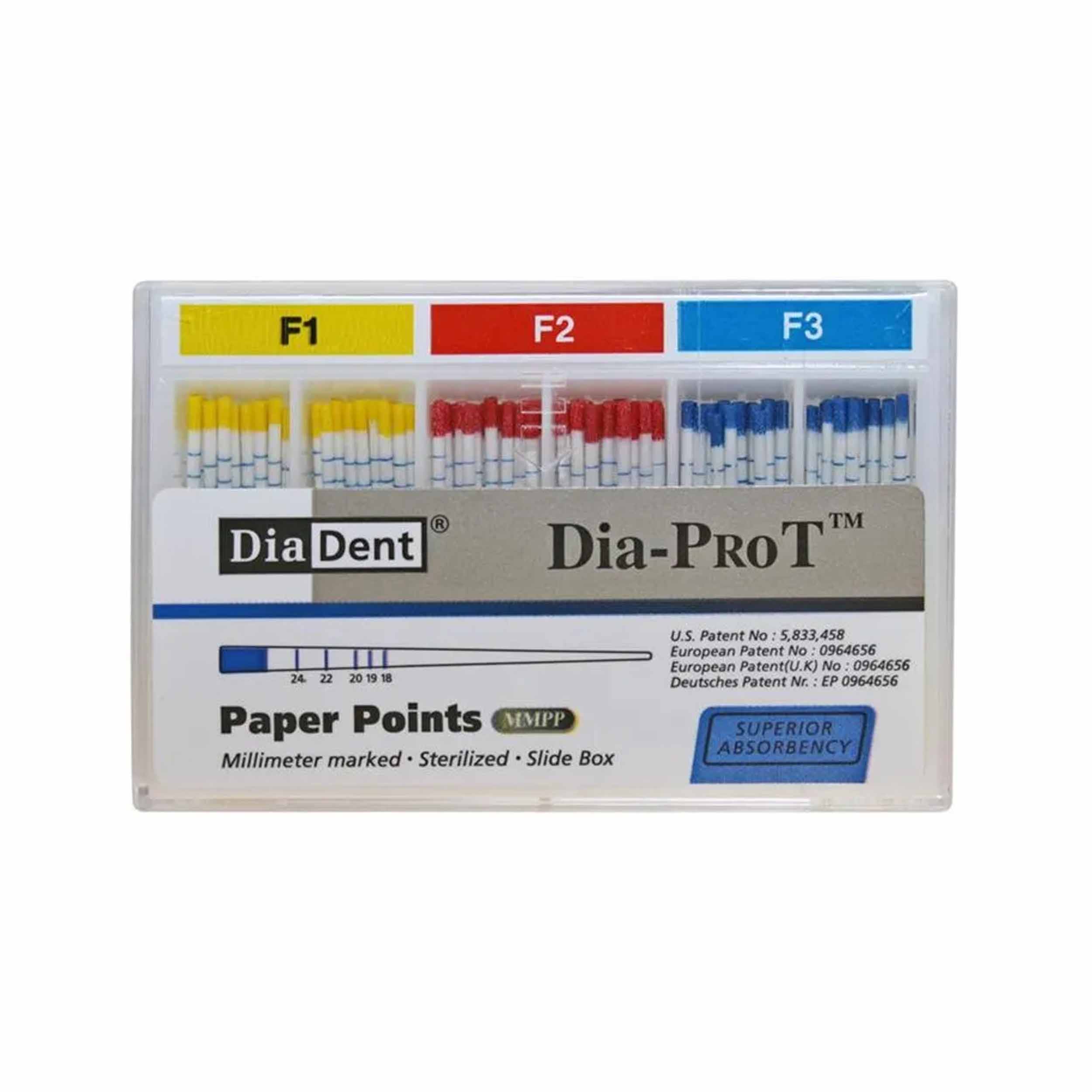 Diadent Paper Point ProT - An Absorbent Paper Points F1
