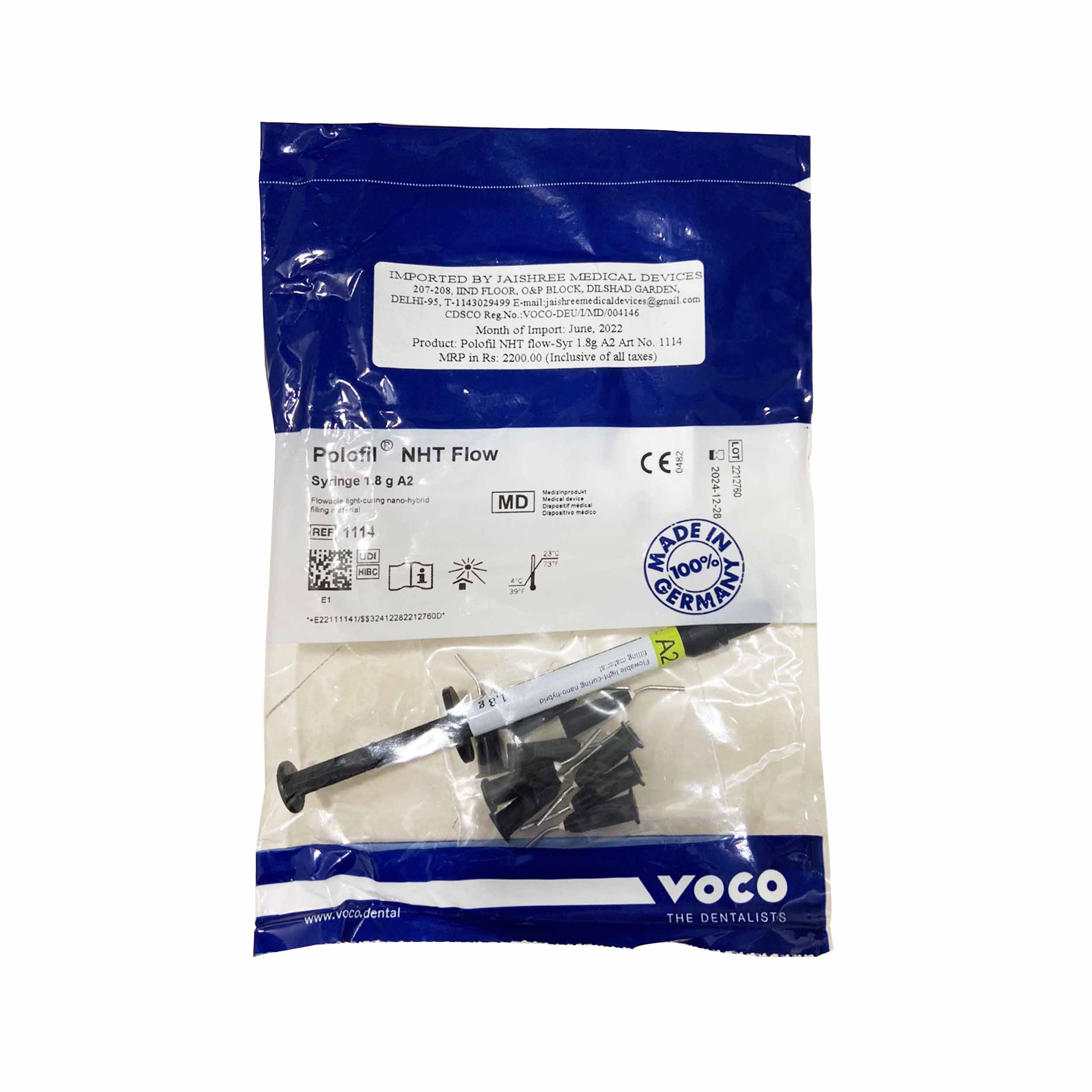 Voco Polofil Nht Flow Syringe