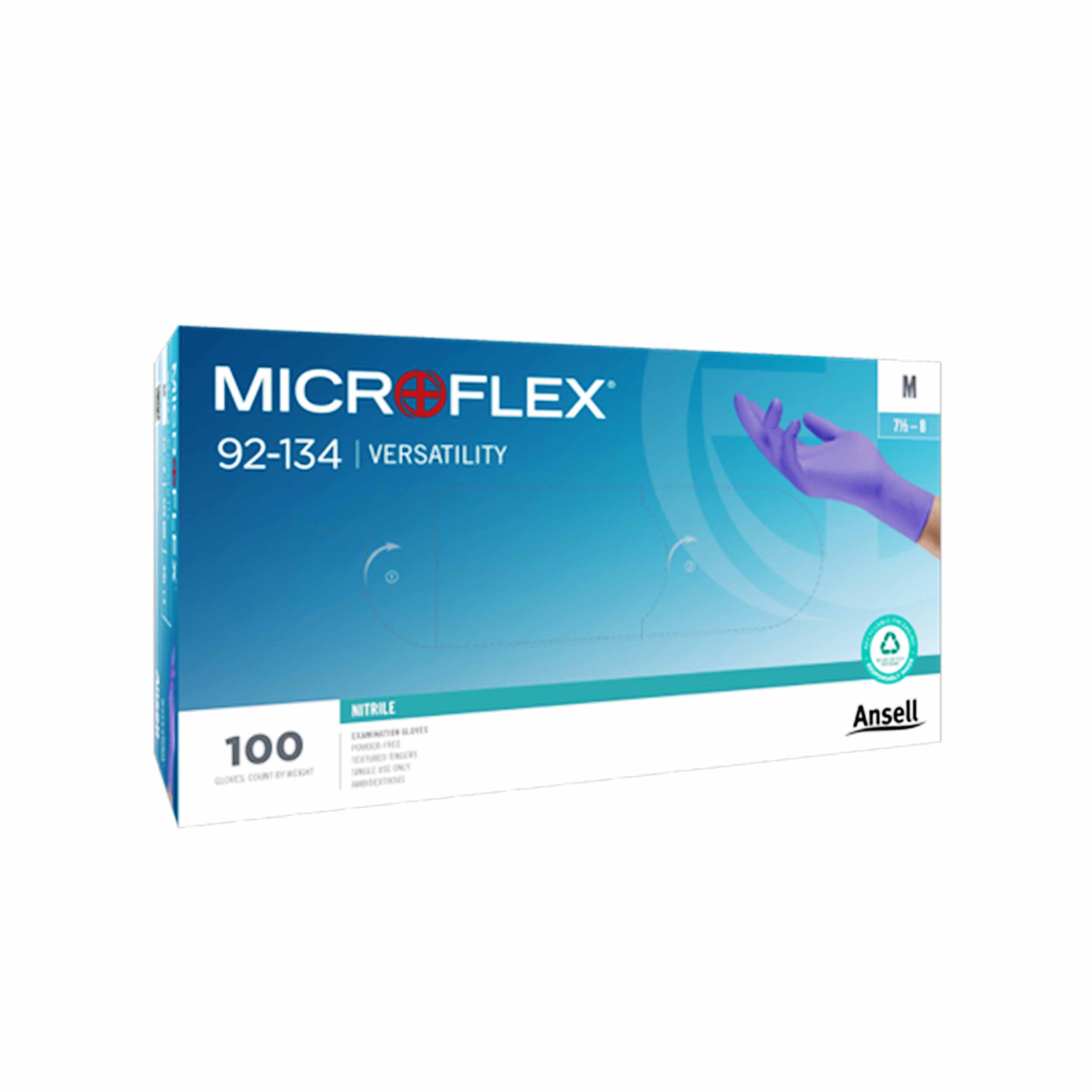 Ansell Micro Flex Nitrile Gloves Small