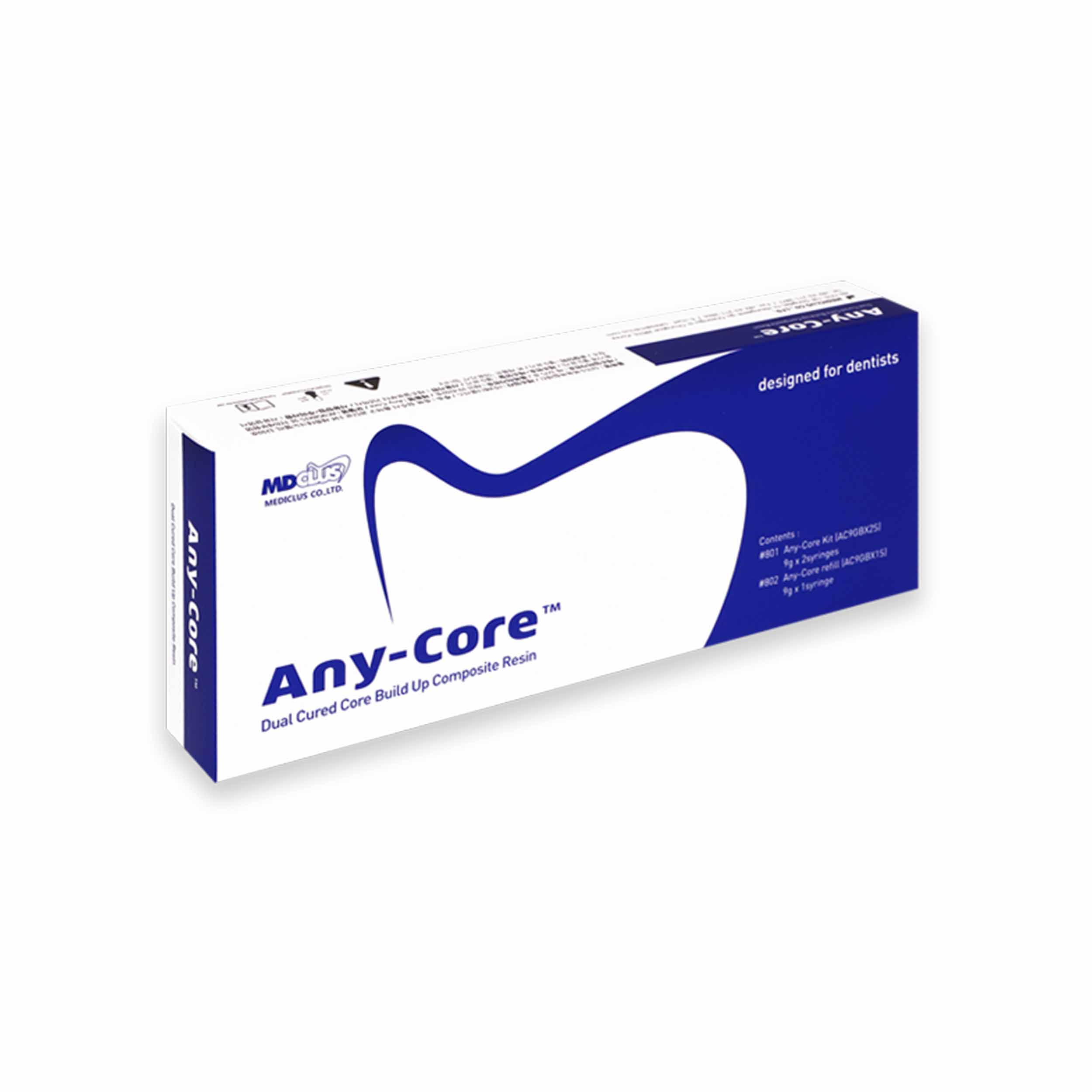 Mediclus Any-Core Blue  9gm*2 (Expiry - 01-Jun-24)