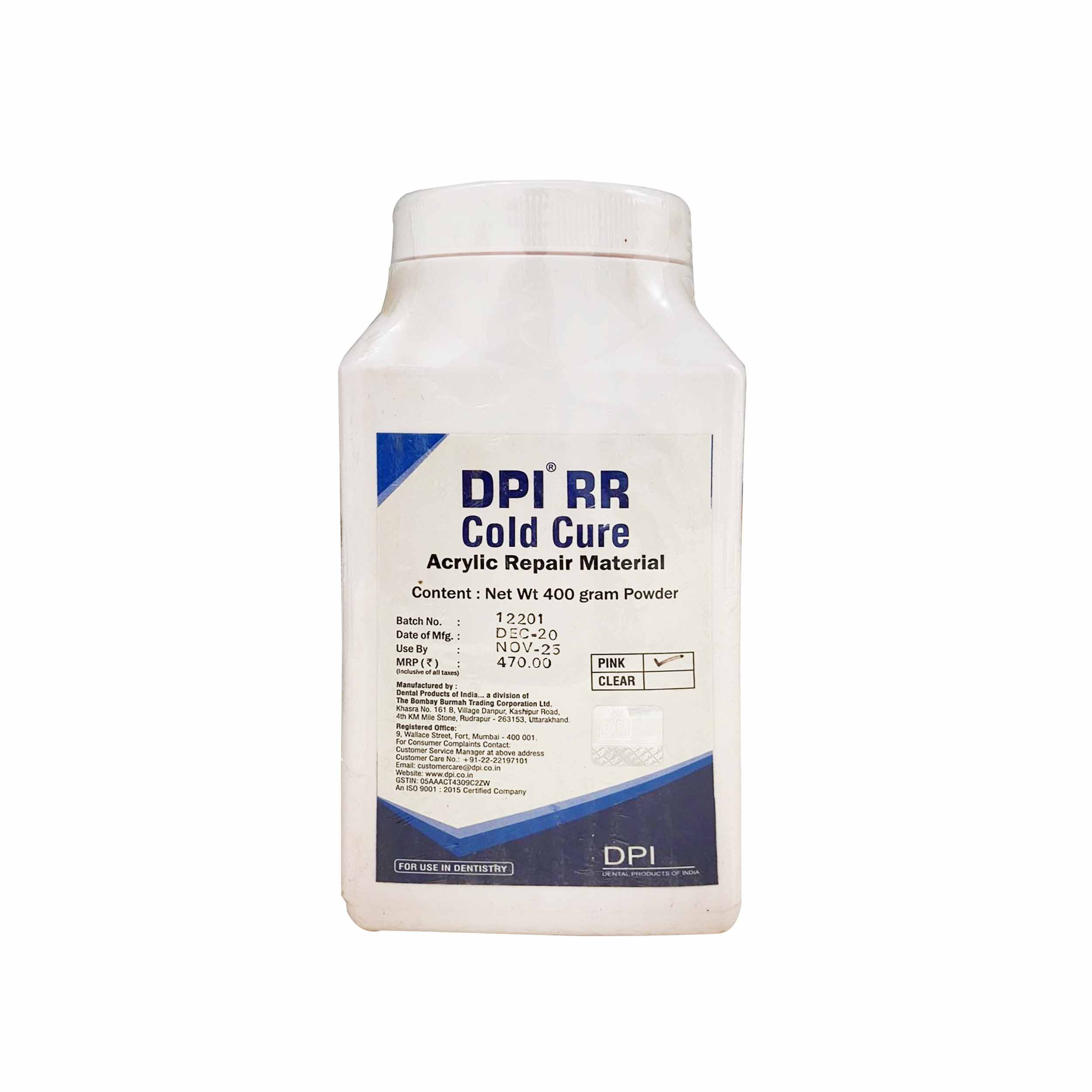 DPI RR Cold Cure Powder 400gm