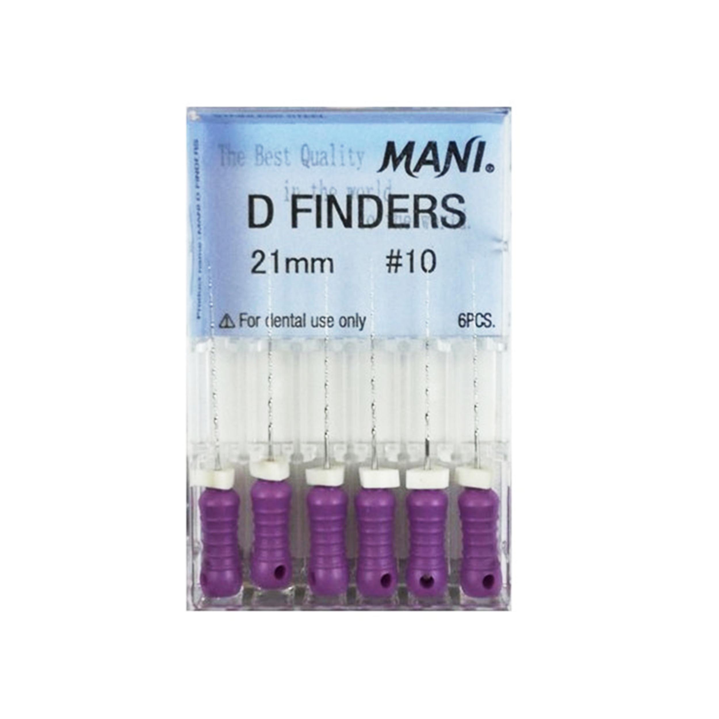 Mani D Finder Root Canal Files 12 (21mm)