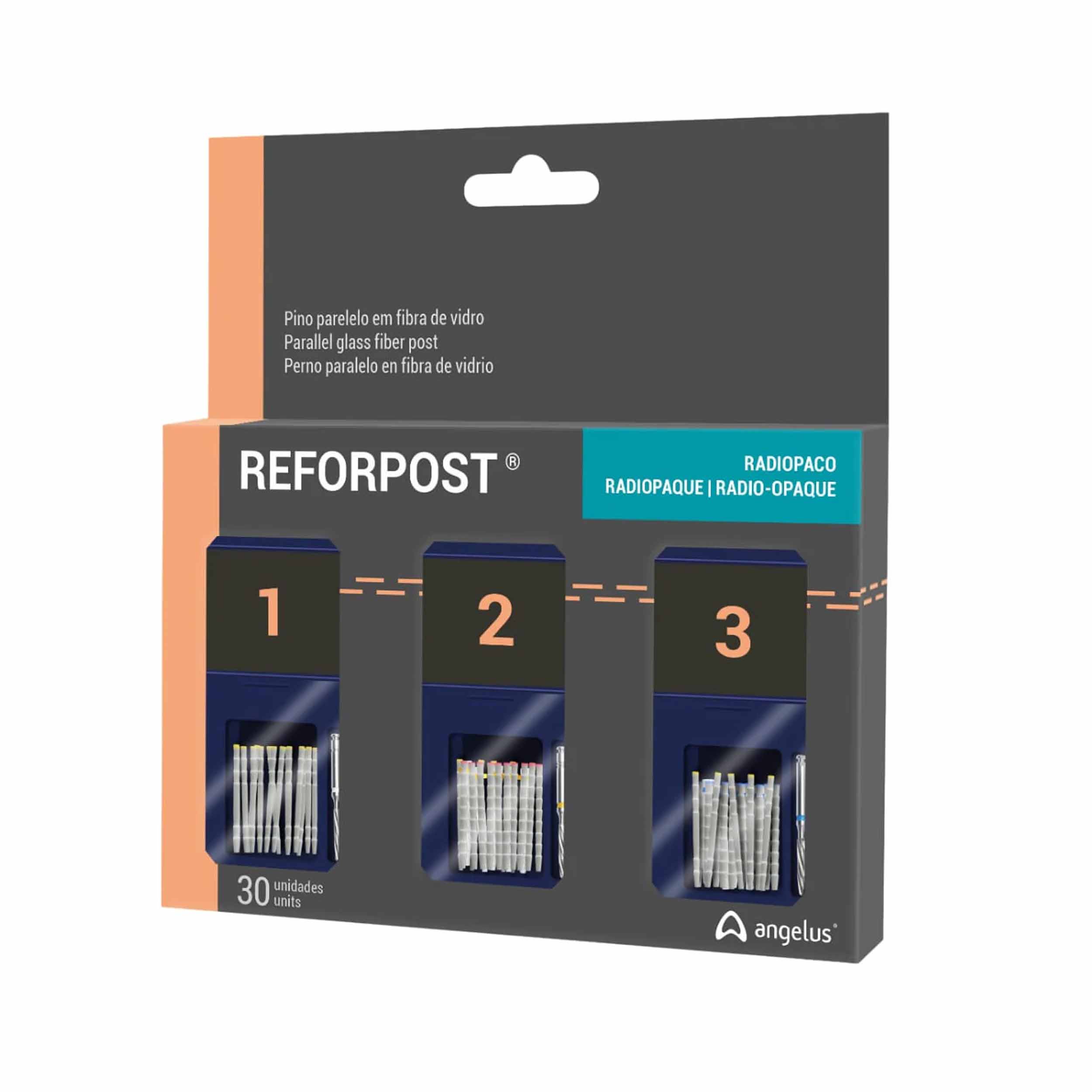 Angelus Reforpost Fiber Glass -  Intraradicular Post Refill Size 2