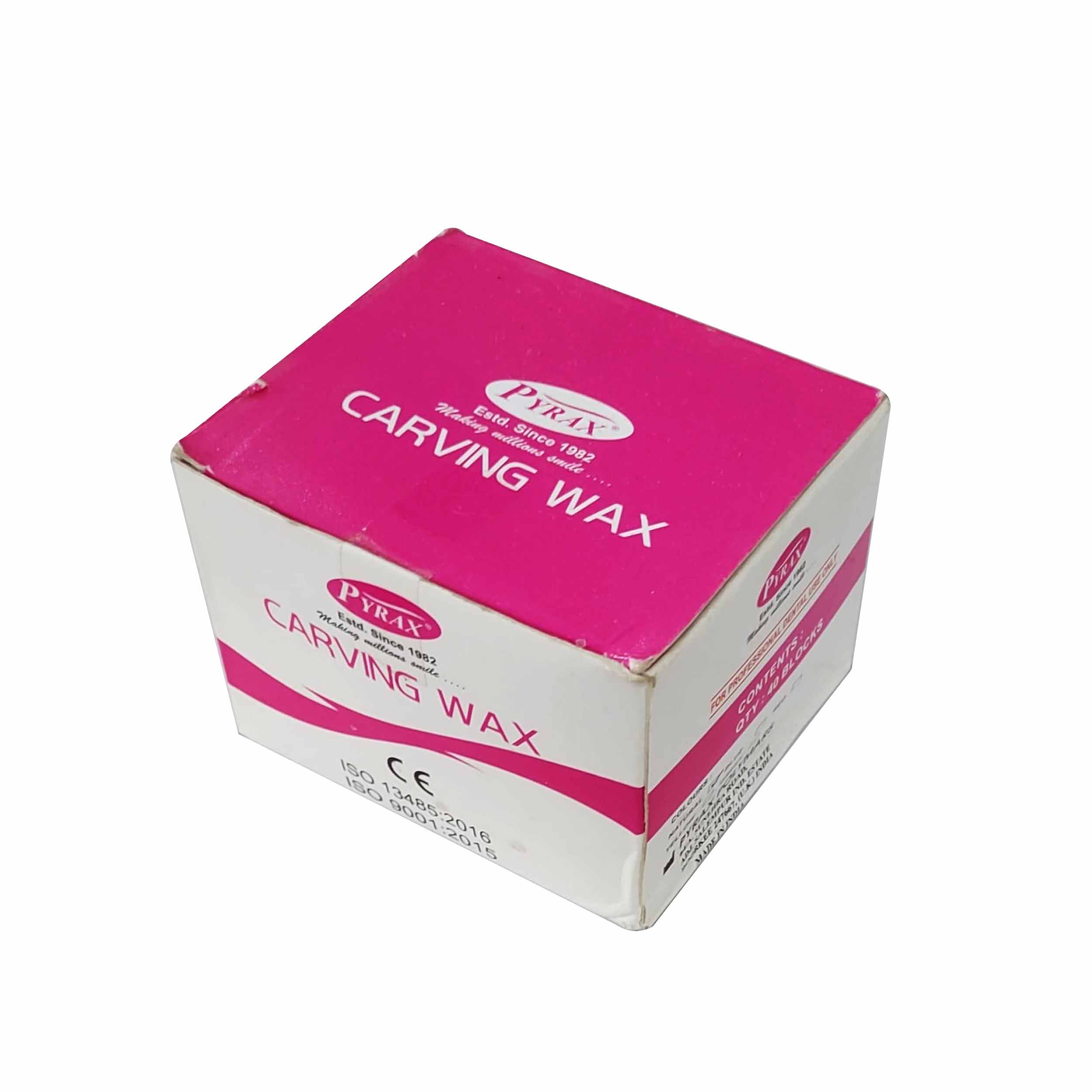 Pyrax Carving Wax (40 Blocks)