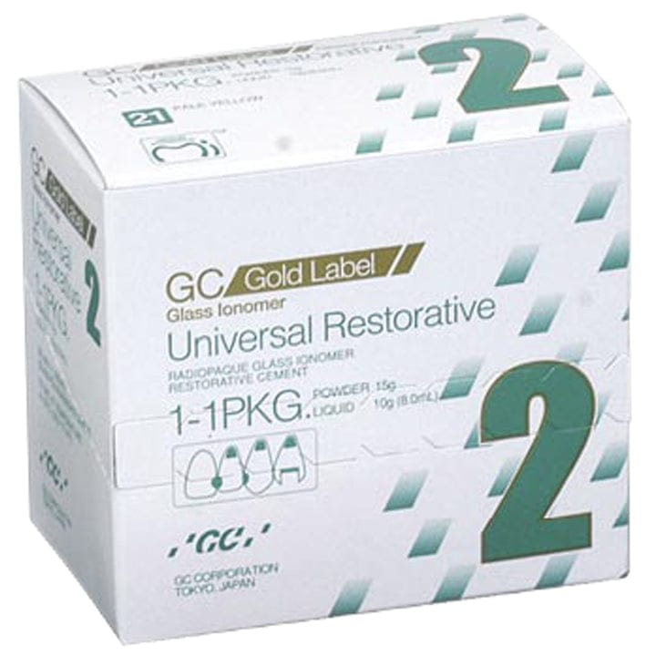 GC Gold Label 2 Glass Ionomer Restorative Cement BIG PAC