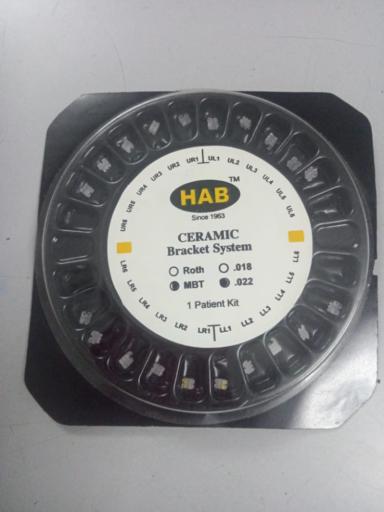 HAB Ceramic Bracket MBT .022