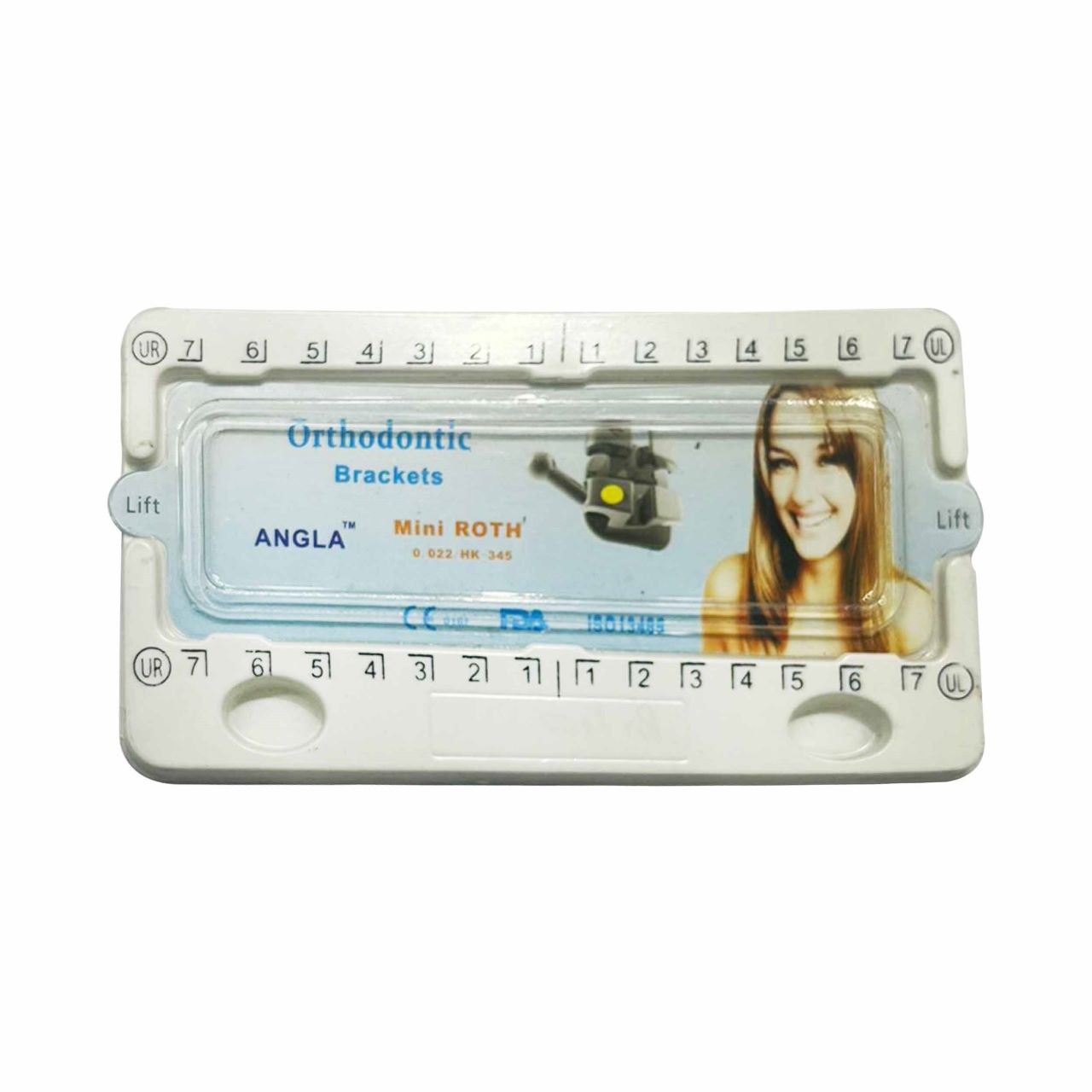 Orthodontic Brackets MINI ROTH 0.022/HK-345