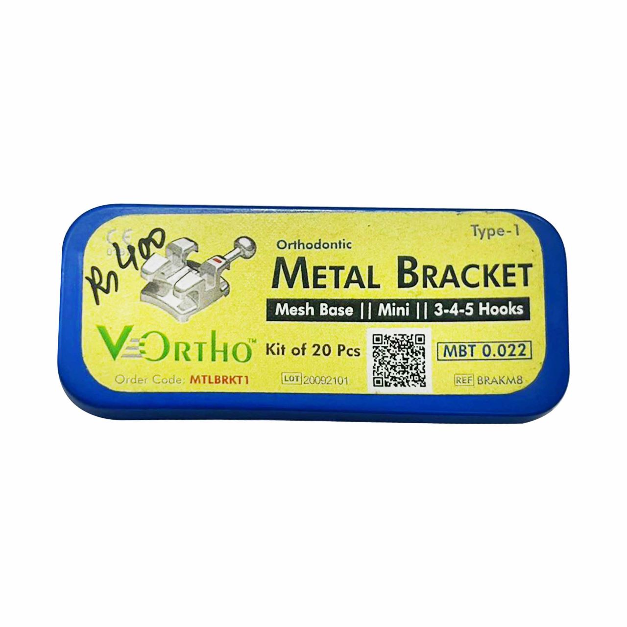 V ORTHO METAL BRACKET	TYPE-1 3-4-5 Hooks