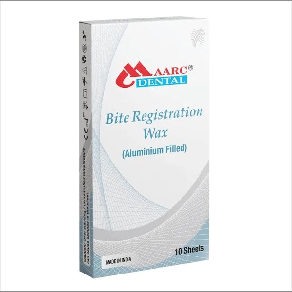 Bite Registration Wax Sheet 10pcs - Maarc