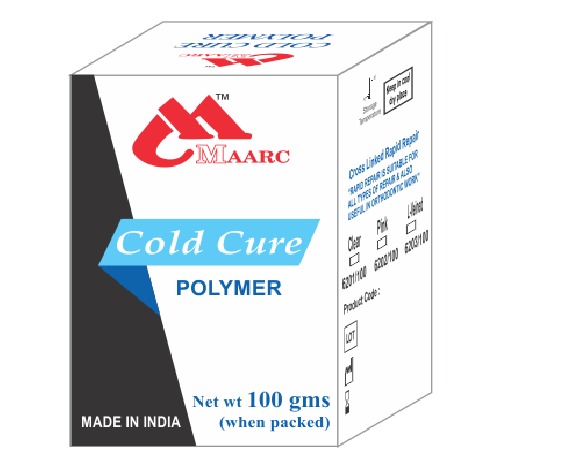 Maarc Cold Cure Polymer (Clear) 100gms