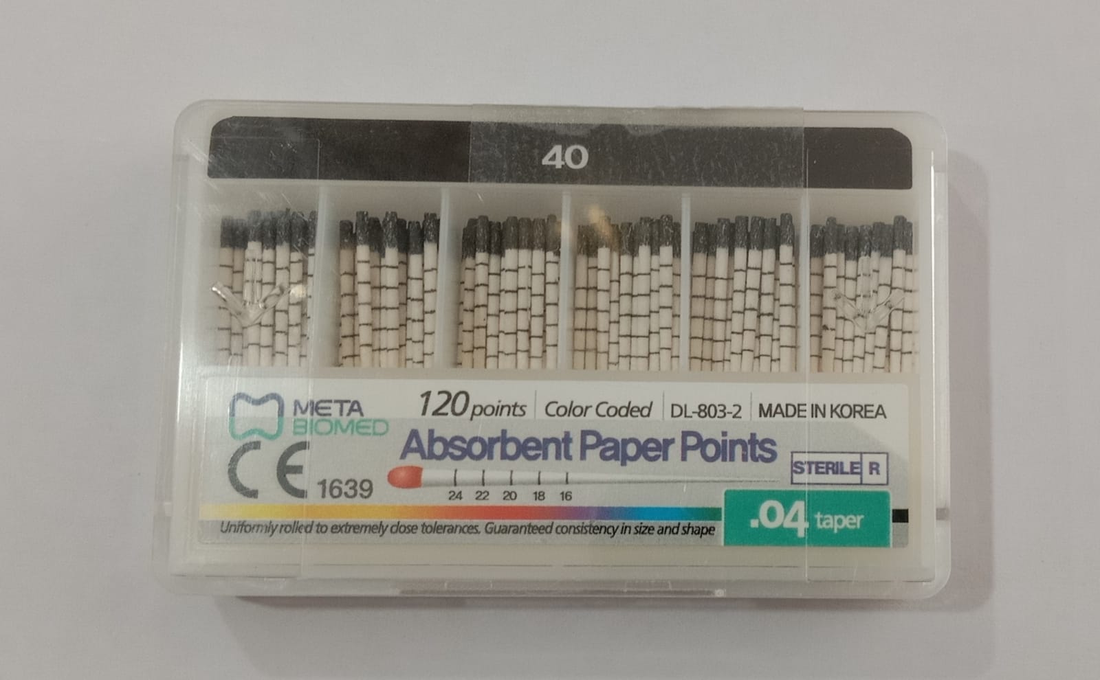 Meta Biomed Absorbent Point 40 4%