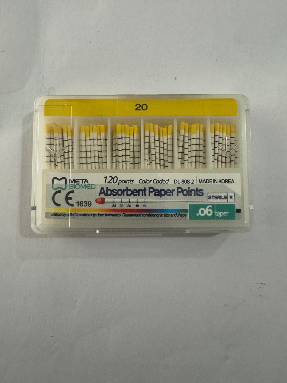 Meta Biomed Absorbent Point 20 6%