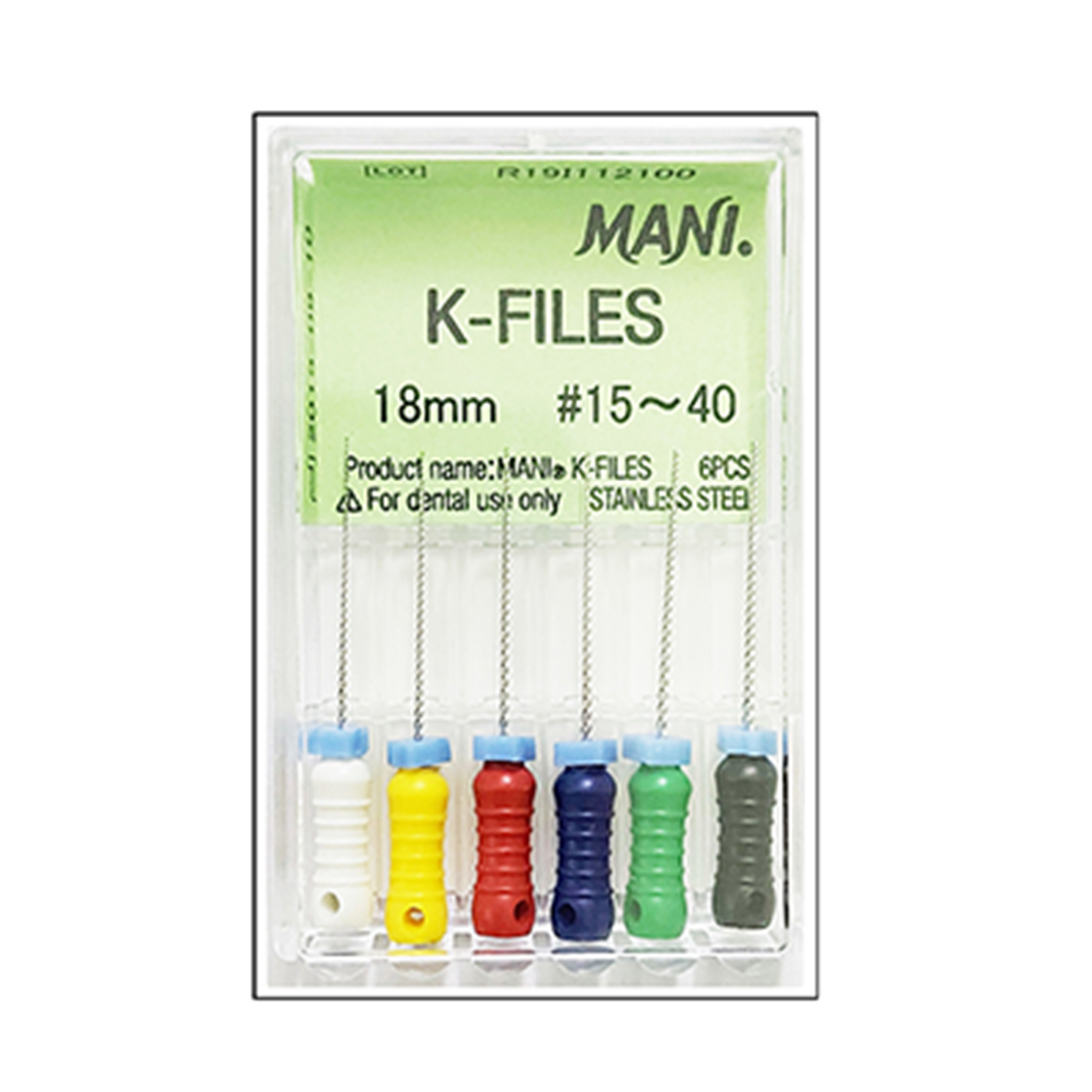 Mani K Files 18mm #20 Dental Endo