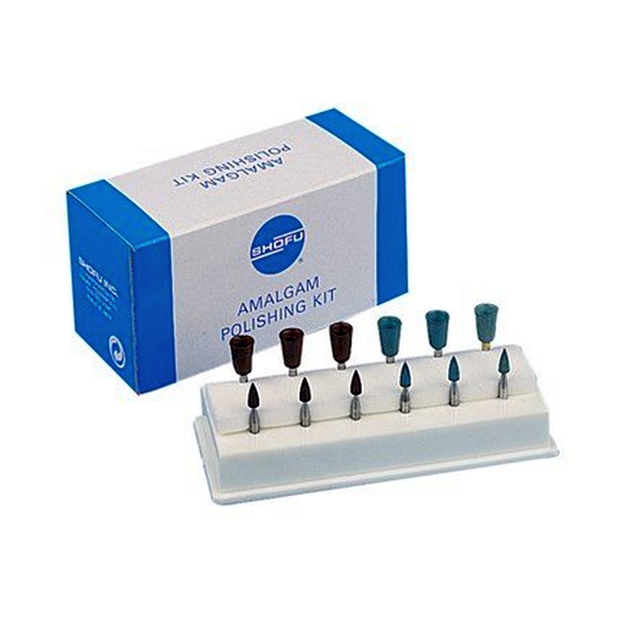 Shofu Amalgam Polishing Kit FG Dental Polishing Material Kit