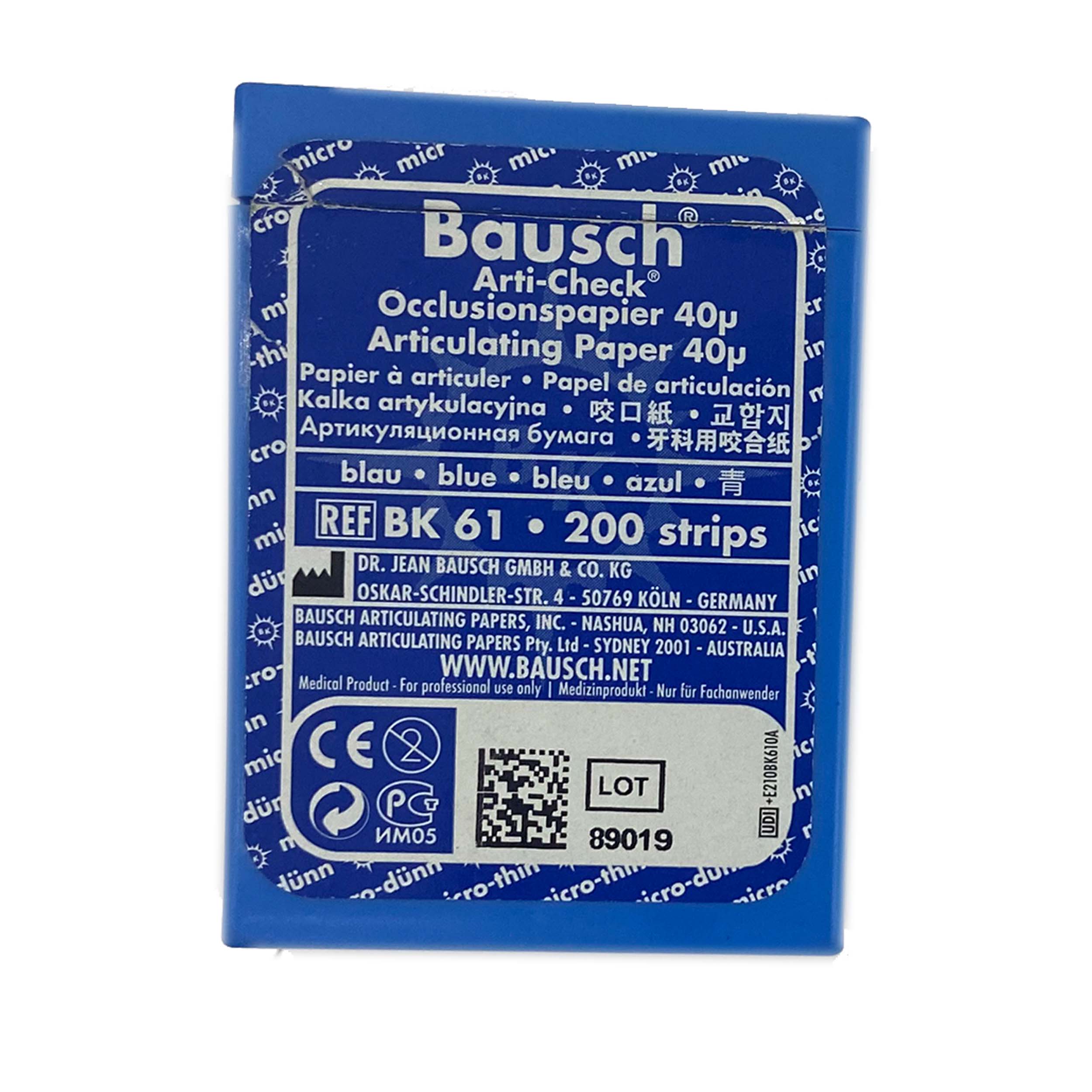 Bausch Articulating Pack Of 10