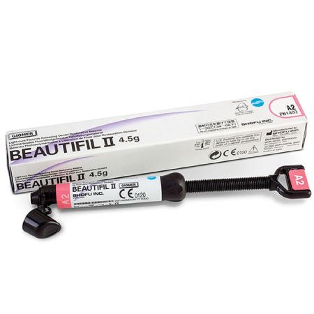 Shofu Beautifil II Dental Composite Restorative Material 4.5g Syringe BW