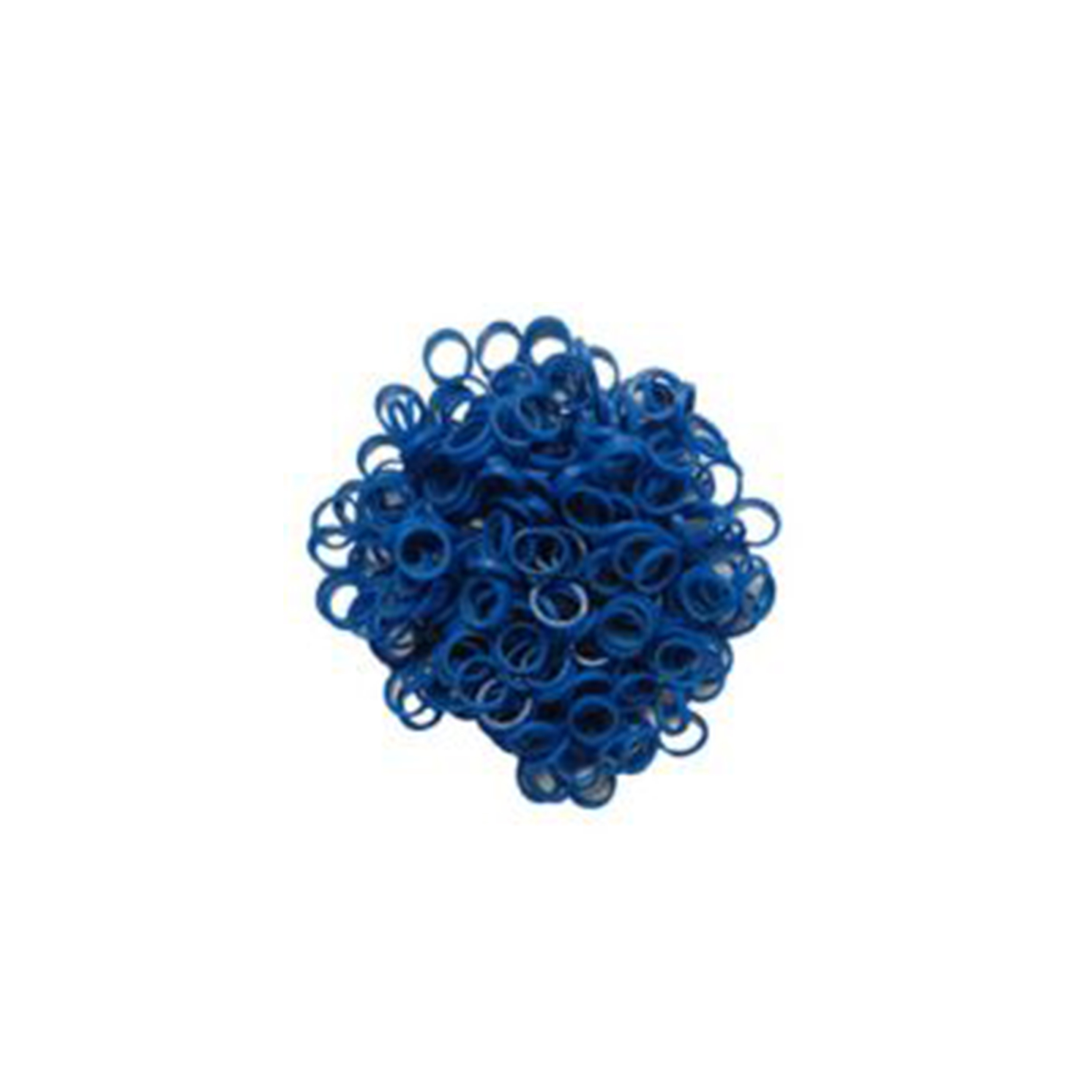 Captain Colour Elastics Blue Size 1/4", 3.5 oz 1000 Pcs