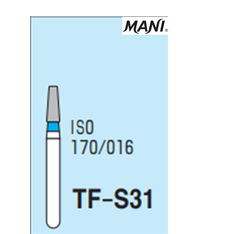 Mani Diamond Bur TF-S31 (5 Pcs.)