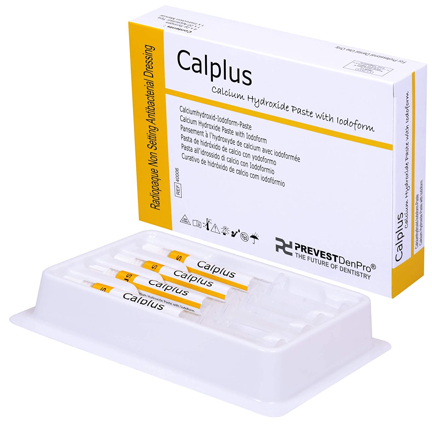 Prevest DenPro Calplus Calcium Hydroxide Paste 4 X 2 Gm Dental Products Dental Pulse Dental Floss Dental Floss