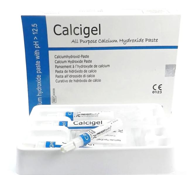 Prevest Calcigel Calcium Hydroxide Radiopaque Paste ( 4x2 Syr Pack)