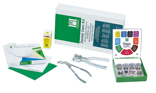 Coltene Hygenic DENTAL DAM KITS, Wingless Complete Kit