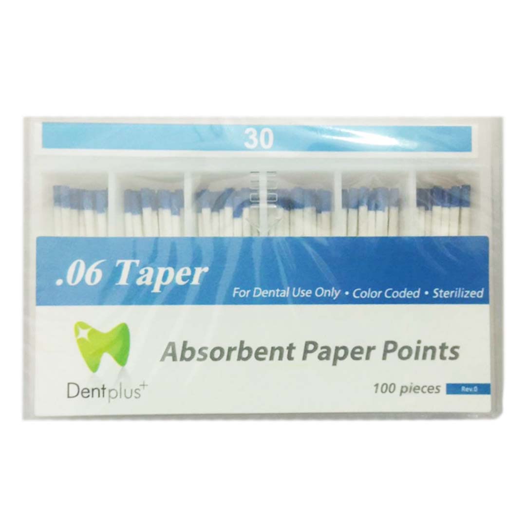 Dentplus Absorbent Paper Points 30 6%
