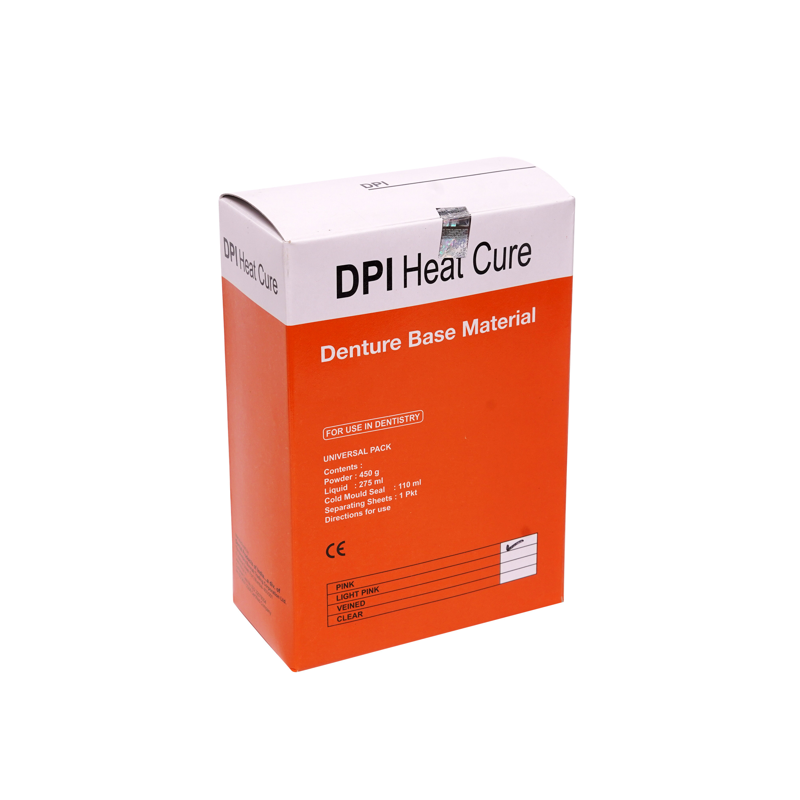 DPI Heat Cure Universal