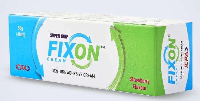 ICPA Super Grip Fixon Cream Denture Adhesive Cream 50 Gm