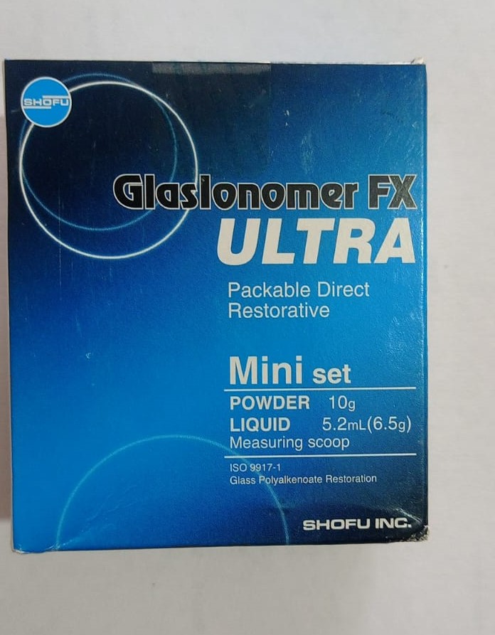 GLASIONOMER FX ULTRA PACKABLE DIRECT RESTORATIVE