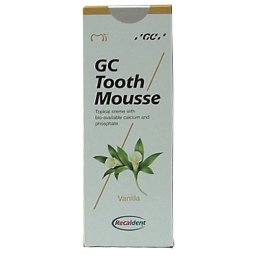 GC Tooth Mousse Topical Dental Tooth Crème For Cavity Protection 40g Tube #Vanilla
