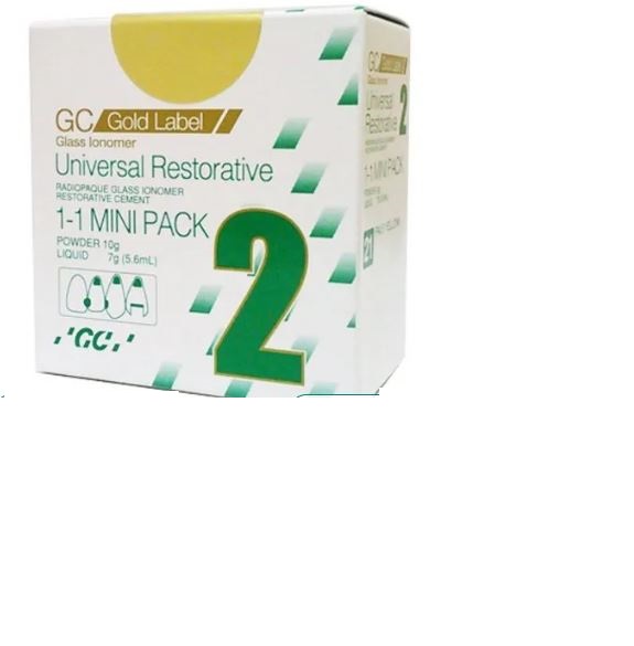 GC Gold Label 2 Mini Glass Ionomer Restorative Cement (GIC)