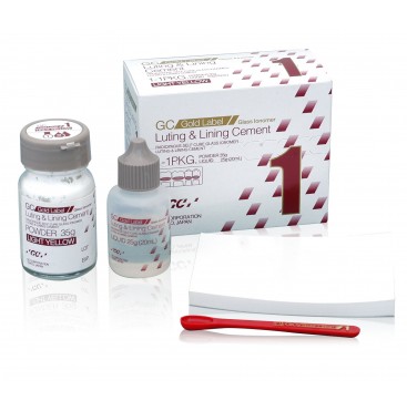 GC Gold Label 1 Big Pack Luting & Lining GIC (Glass Ionomer Cement)