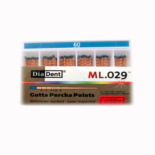 Diadent Gutta Percha Point 2% GP Point #60