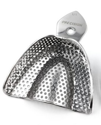 Impression Tray Dentulous Perforated UXS #U5 - Precision
