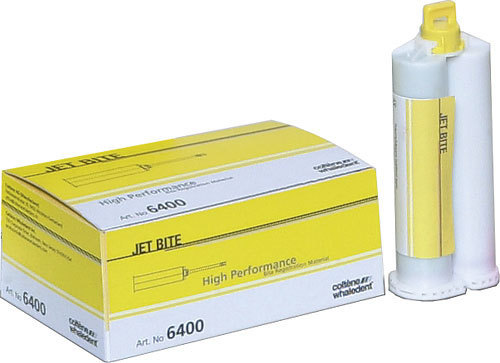 Coltene Whaldent Jet Bite Silicone-Based Impression Material Cartridges 2x50ml