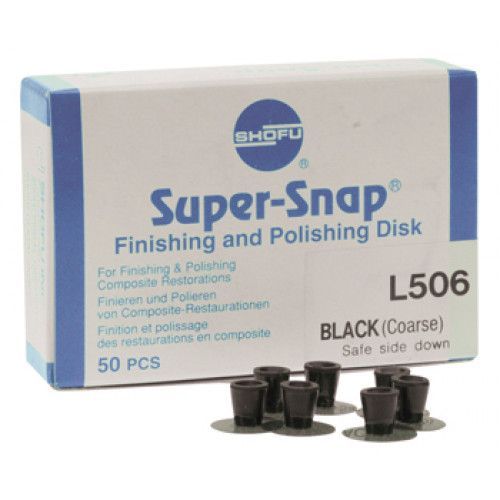 Shofu Super-Snap Finishing Polishing Disk L506 (Black)