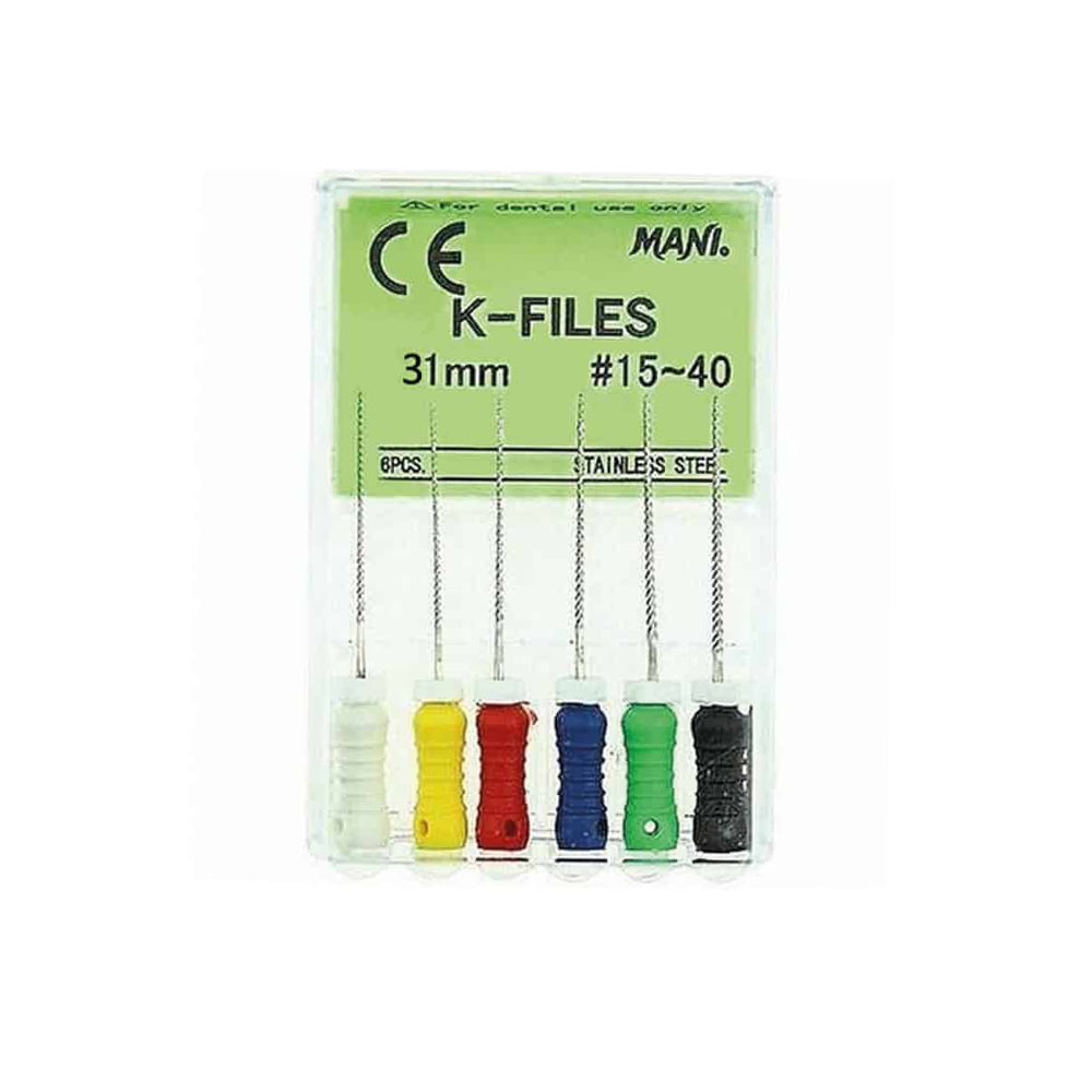 Mani K-File 31mm 10No. (PACK OF 6)
