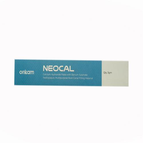 Orikam Neocal Calcium Hydroxide Paste Temporary Root Canal Filling Material 3gm (PACK OF 5)